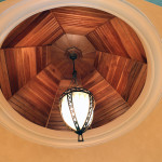 Wooden 8 sided Ceiling