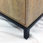 Cabinet finish detail