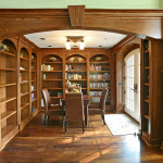 Library with hidden door